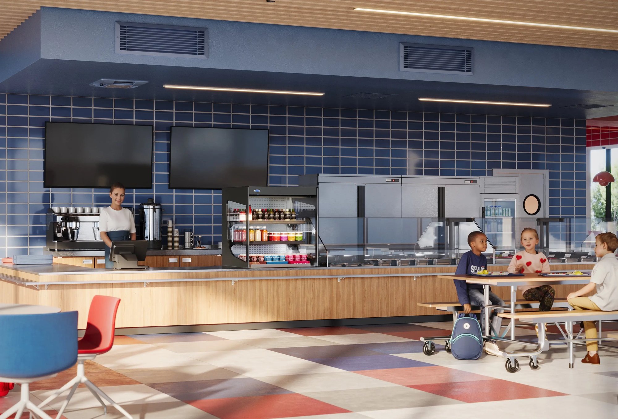 School Cafeteria Cropped-2