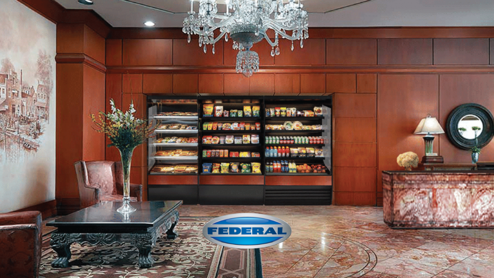 Upgrading Hotel Lobby Market Merchandisers